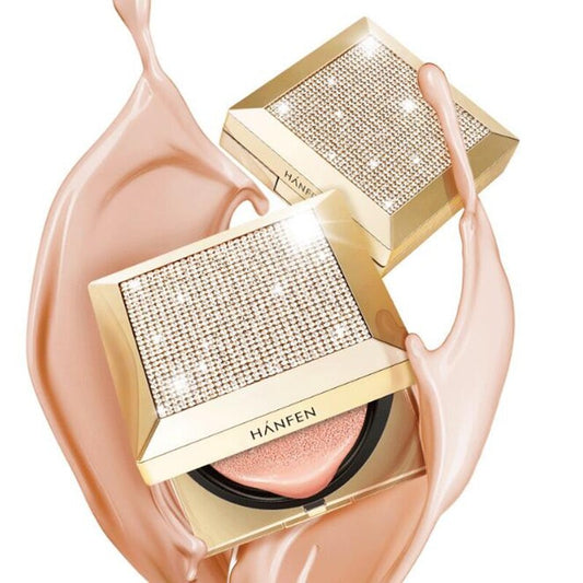 "Ultimate Diamond Air Cushion BB&CC Cream: Illuminate Your Skin with Brightening Makeup and Nourishing Care for a Flawless Complexion"