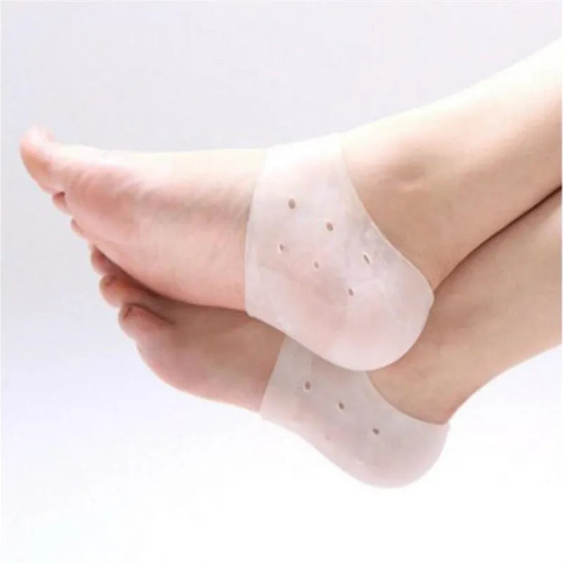 "Ultimate Foot Care Solution: 2Pcs Moisturizing Gel Heel Socks for Cracked Feet - Say Goodbye to Dry Skin!"