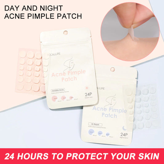 "Clear Skin in a Snap: 36 Waterproof Acne Pimple Patch Stickers for Instant Blemish Removal and Spot Treatment"