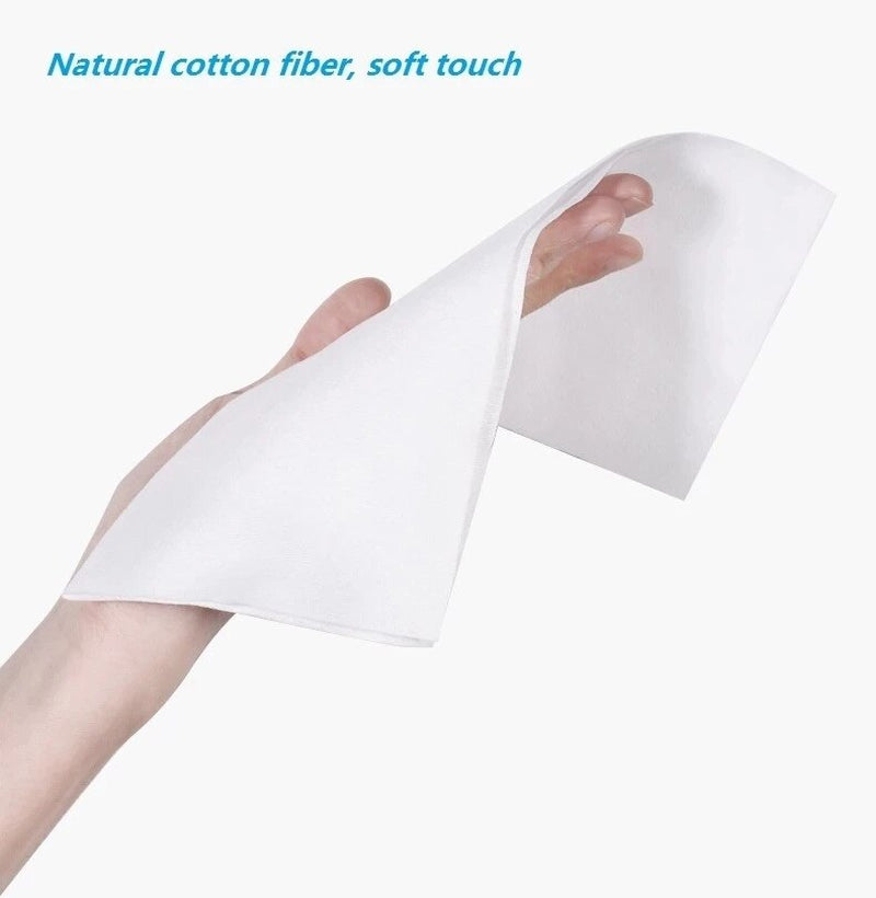 "Ultra-Soft Disposable Cleansing Towel: Gentle Facial Makeup Remover and Skin Care Cotton Pad"