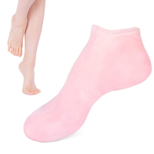 "Revitalize and Pamper Your Feet with Moisturizing Gel Heel Socks - Say Goodbye to Cracked Foot Skin!"