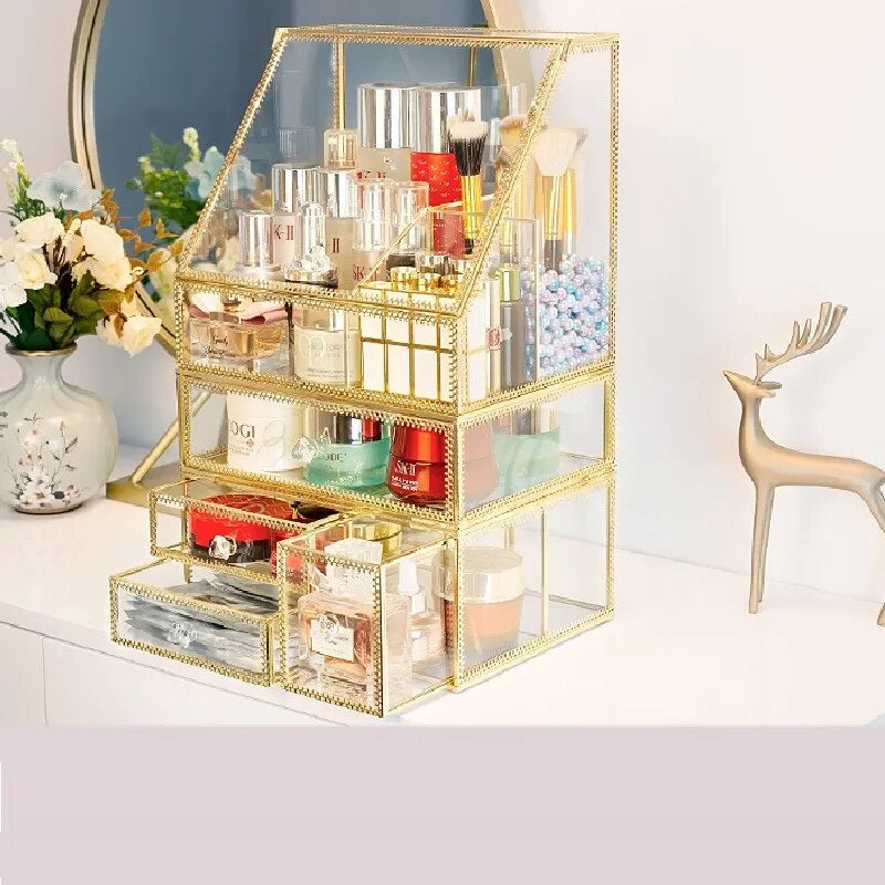 "Organize and Showcase Your Lipstick Collection with Our Stylish Nordic Cosmetics Lipstick Storage Box!"